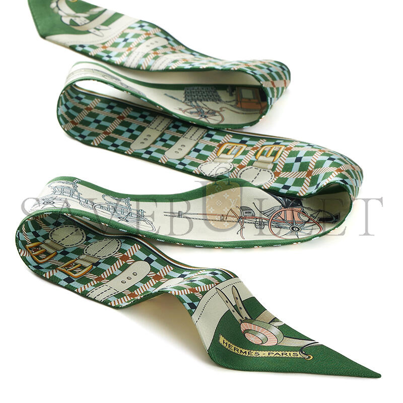 HERMES LES VOITURES NOUVELLES TWILLY H064108S (86*5cm)